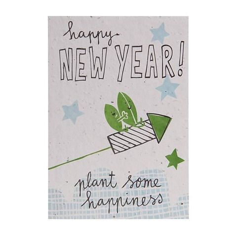 Cartoline piantabili: auguri di Buon Natale e Felice Anno Nuovo