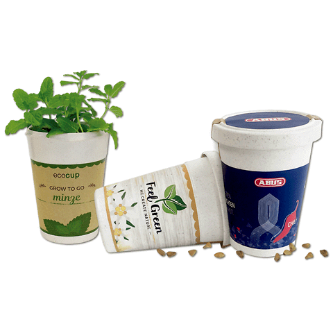 EcoCup - Piante in tazza personalizzate